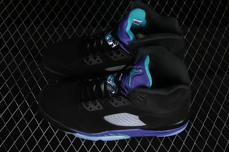 All categories Air Jordan Jordan series basketball shoes Air Jordan 5 Air Jordan 5 Retro "Black Grape" AJ5 Joe 5 Black Grape 136027-007
